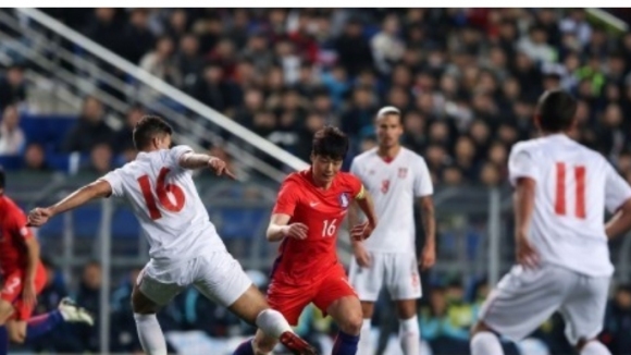 Република Корея и Сърбия завършиха 1 1 в приятелски мач игран