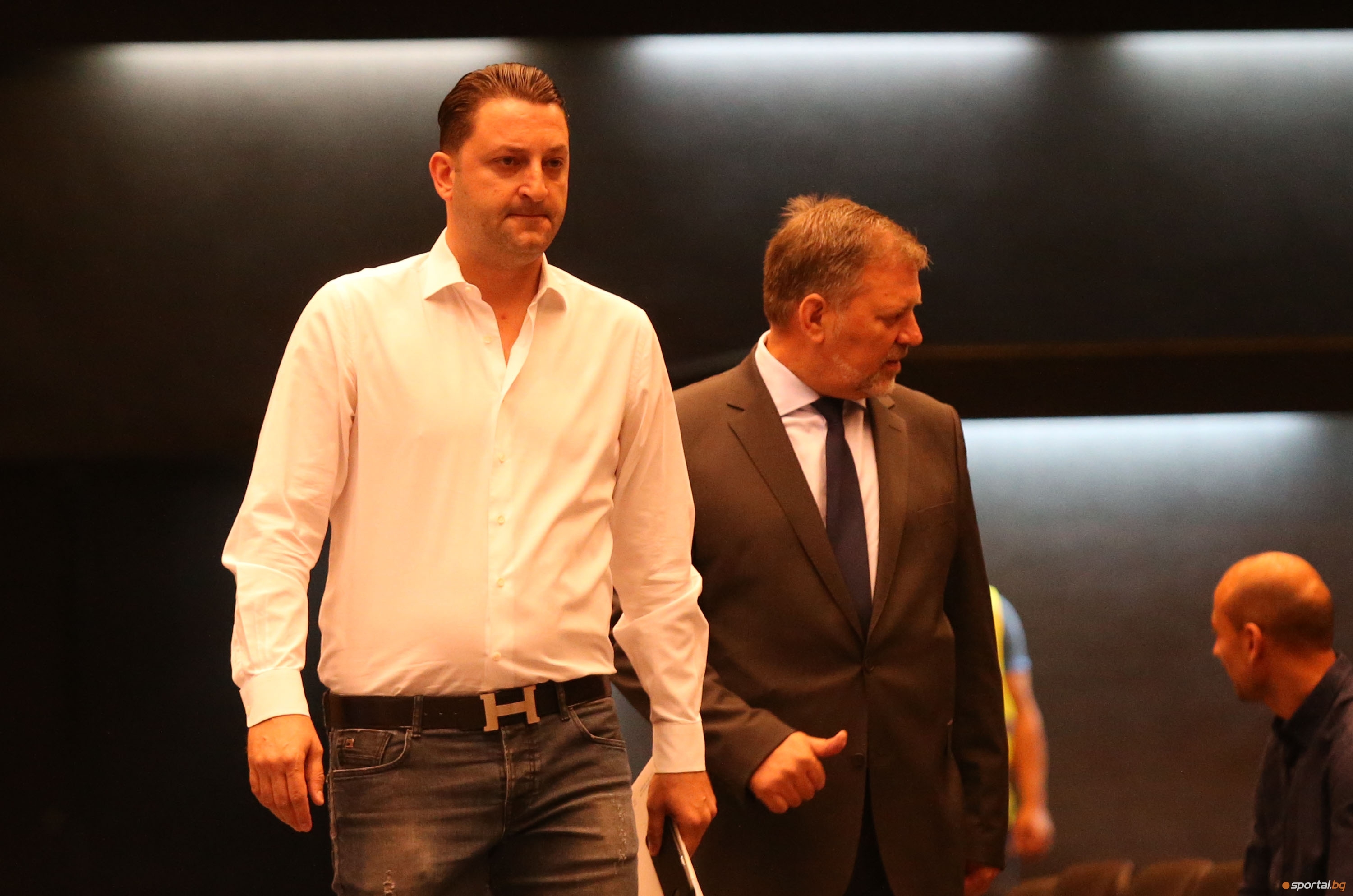 Синът на собственика на Левски Спас Русев Евгени ще се