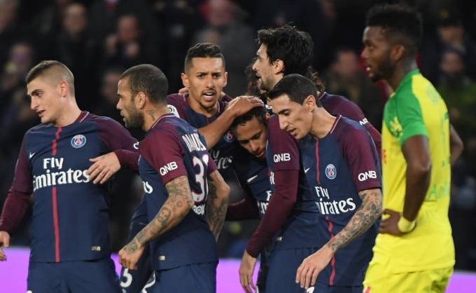 Лидерът в Лига 1 Пари Сен Жермен играе при 0:0