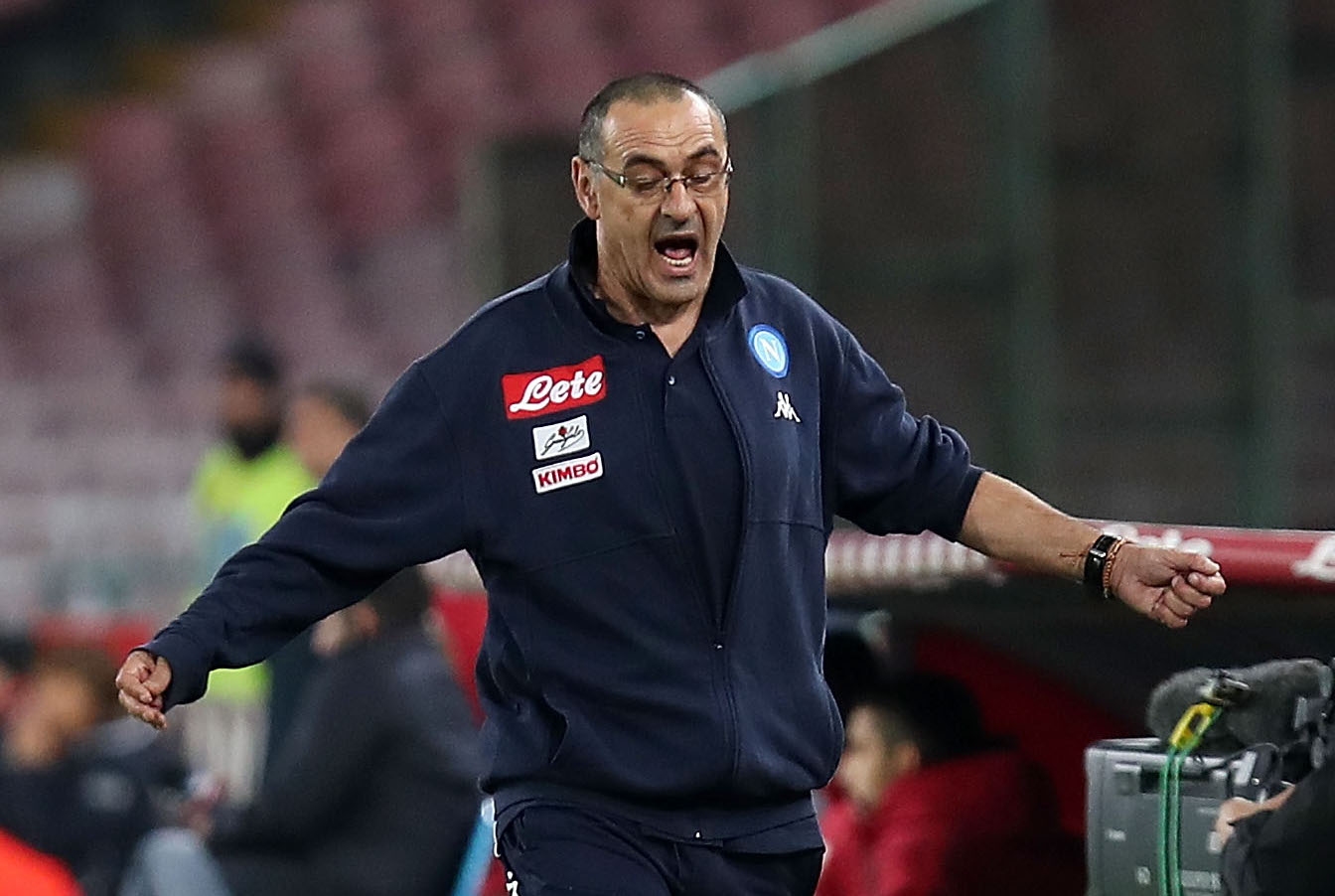 Треньорът на Наполи Маурицио Сари се пропивопостави на всеобщото мнение