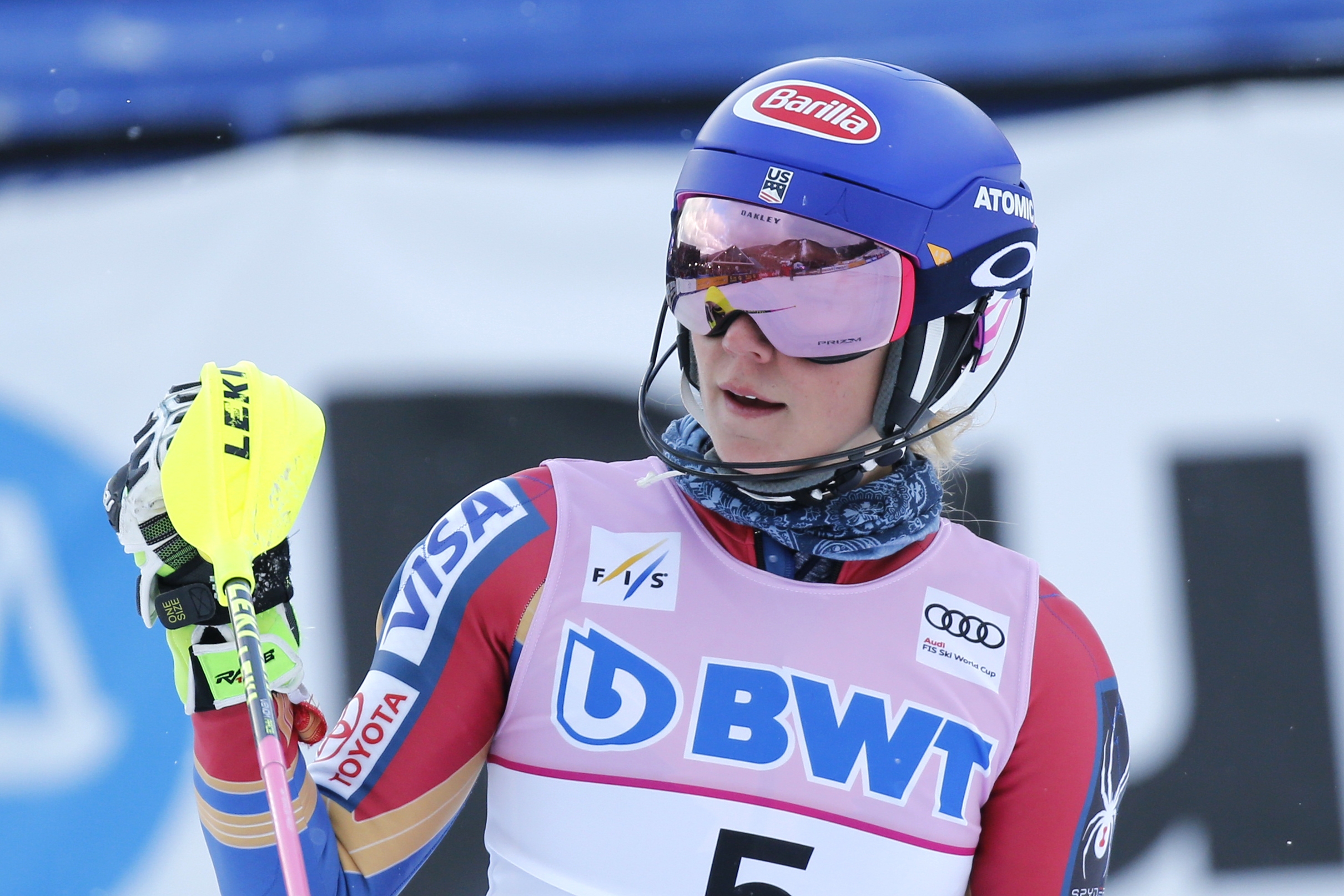 Американката Mикаела Шифрин спечели слалома пред родна публика в Килингтън,