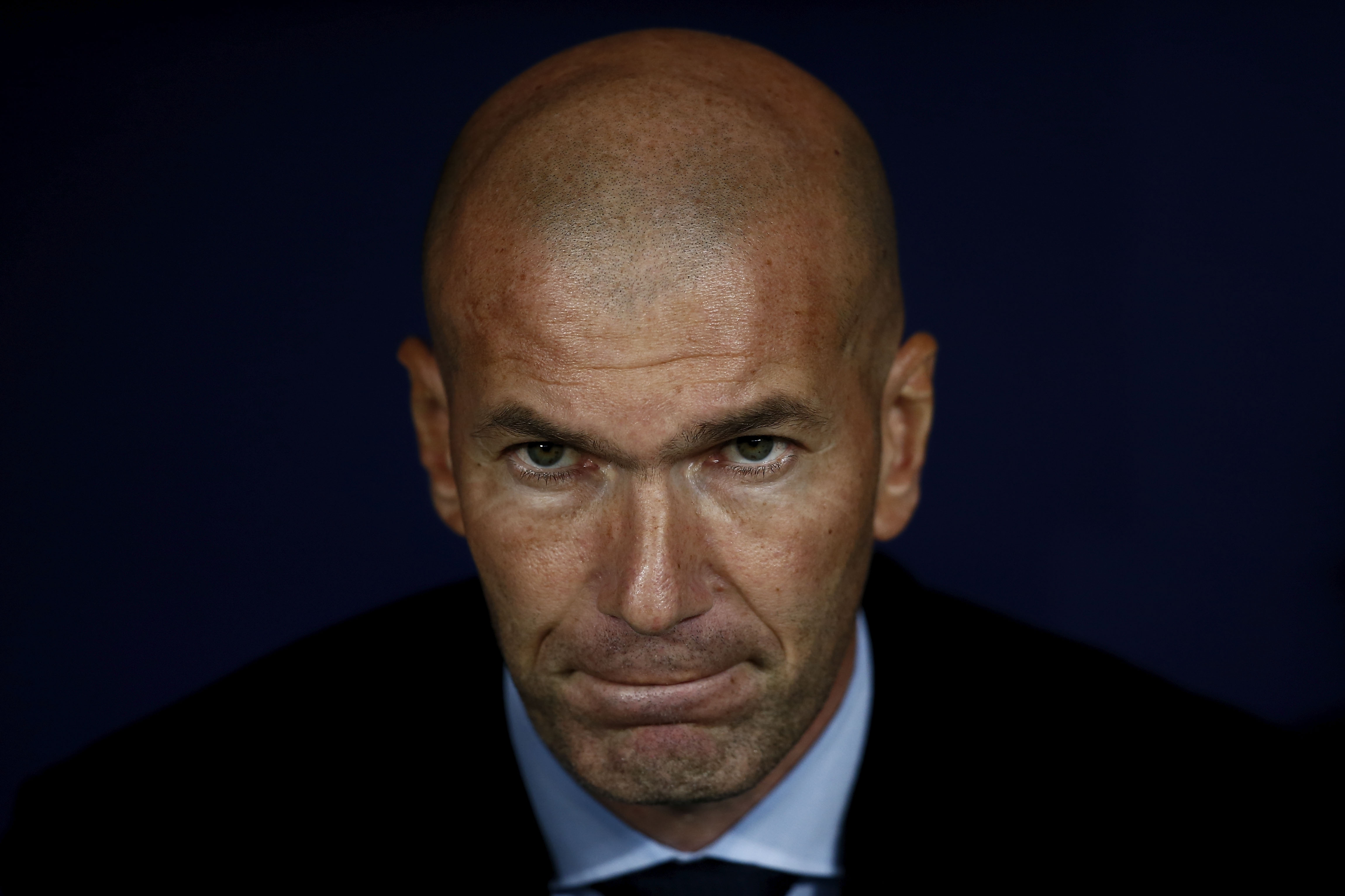 Старши треньорът на Реал Мадрид Зинедин Зидан потвърди отсъствието на