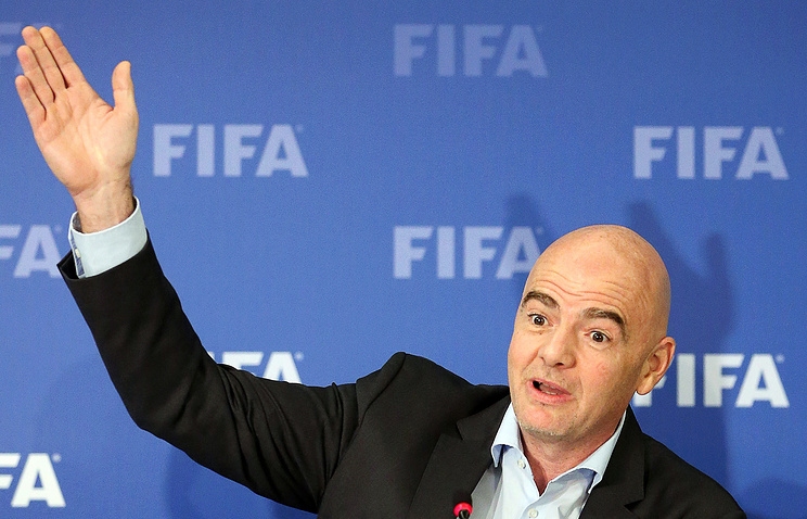 Президентът на ФИФА Джани Инфантино не вижда причини за ново