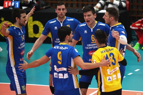 Волейболният отбор на Хебър (Пазарджик) постигна 6-а победа в Суперлигата