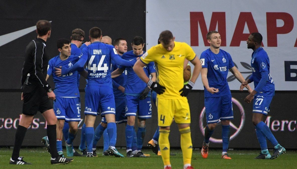 Два гола за три минути донесоха победата на Динамо Москва