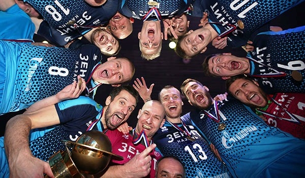 Волейболният гранд Зенит Казан защити трофея си в турнира за