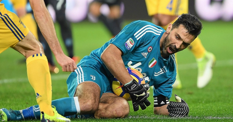 Двама от основните играчи на Ювентус Джанлуиджи Буфон и Миралем