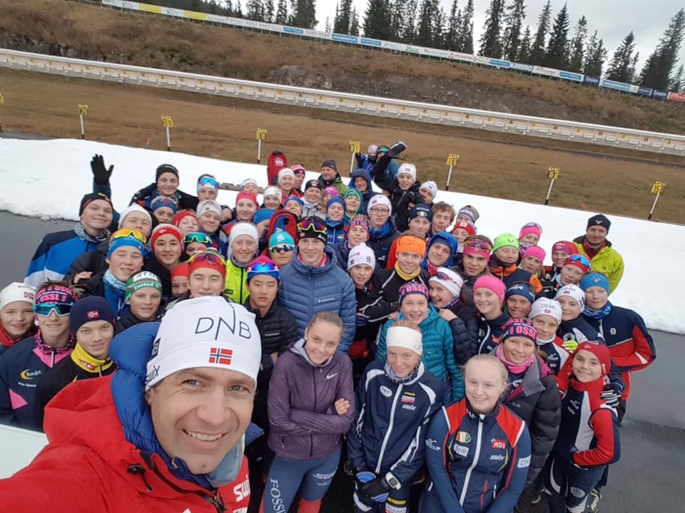 Показаното от легендата на биатлона Оле Ейнар Бьорндален в първите