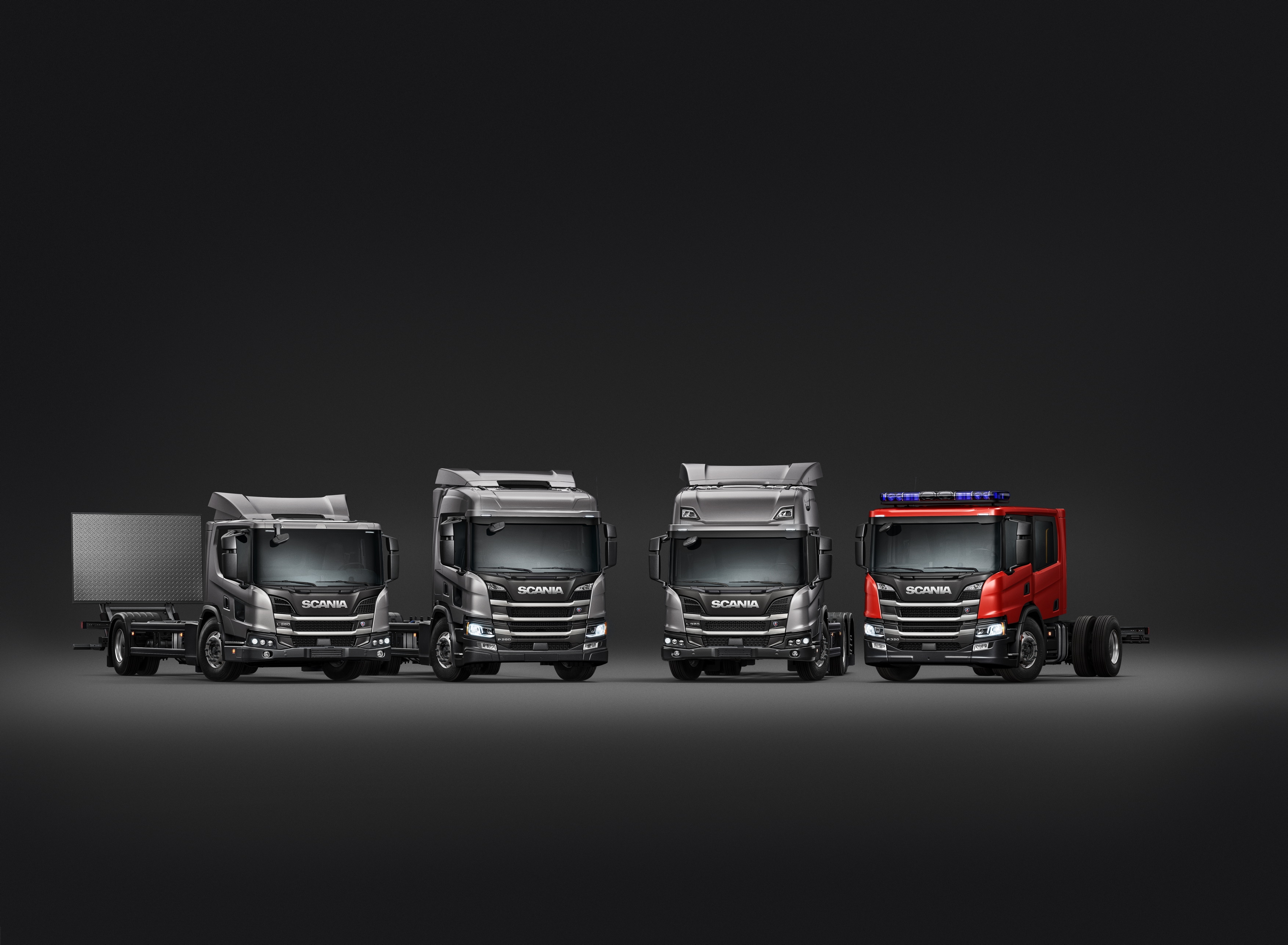 Шведската компания Scania представи новото си поколение камиони предназначени за