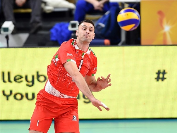 Волейболният национал Цветан Соколов който изигра фантастичен мач при победата