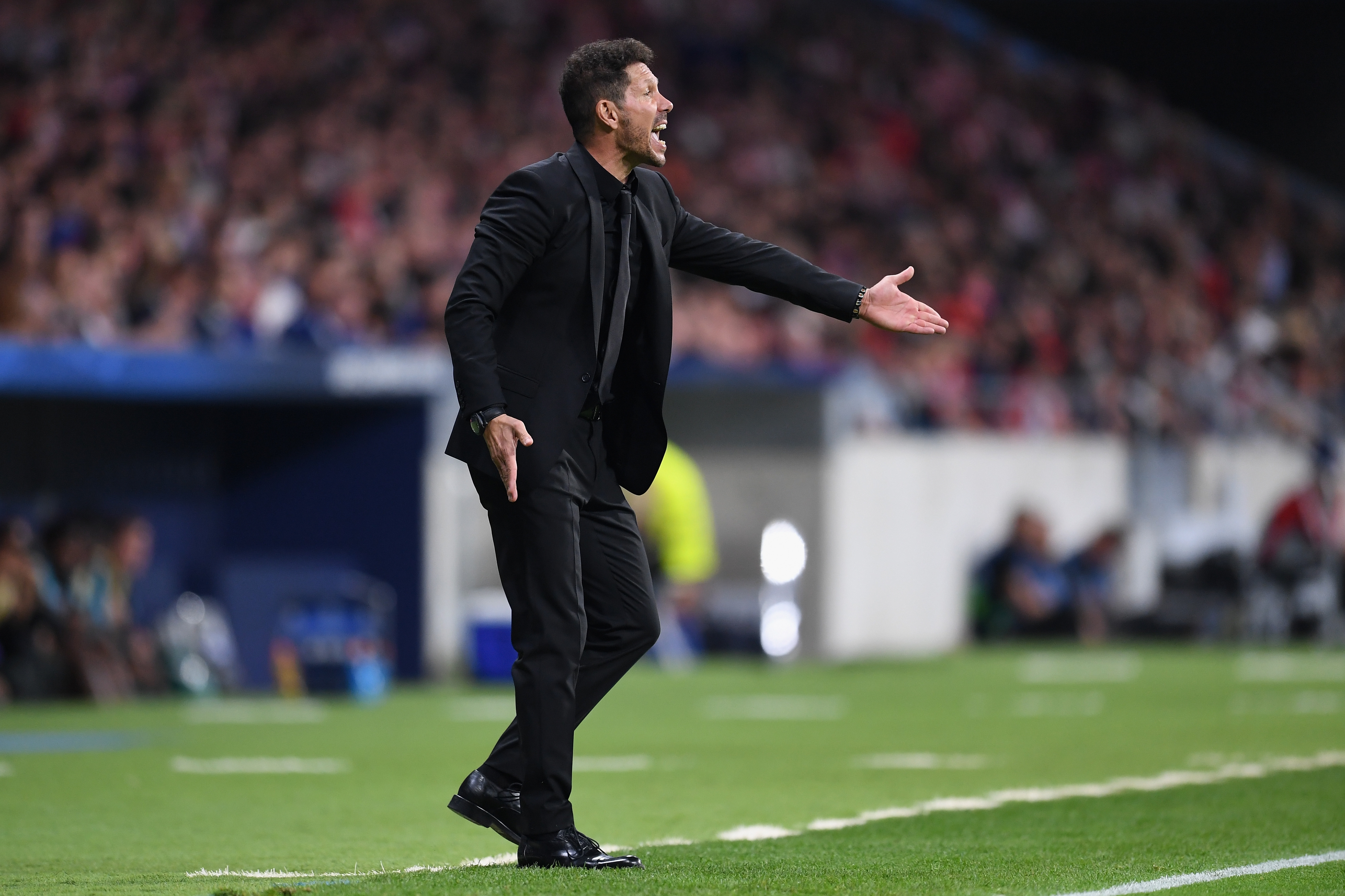 Треньорът на Атлетико Мадрид Диего Симеоне обясни с темперамента си