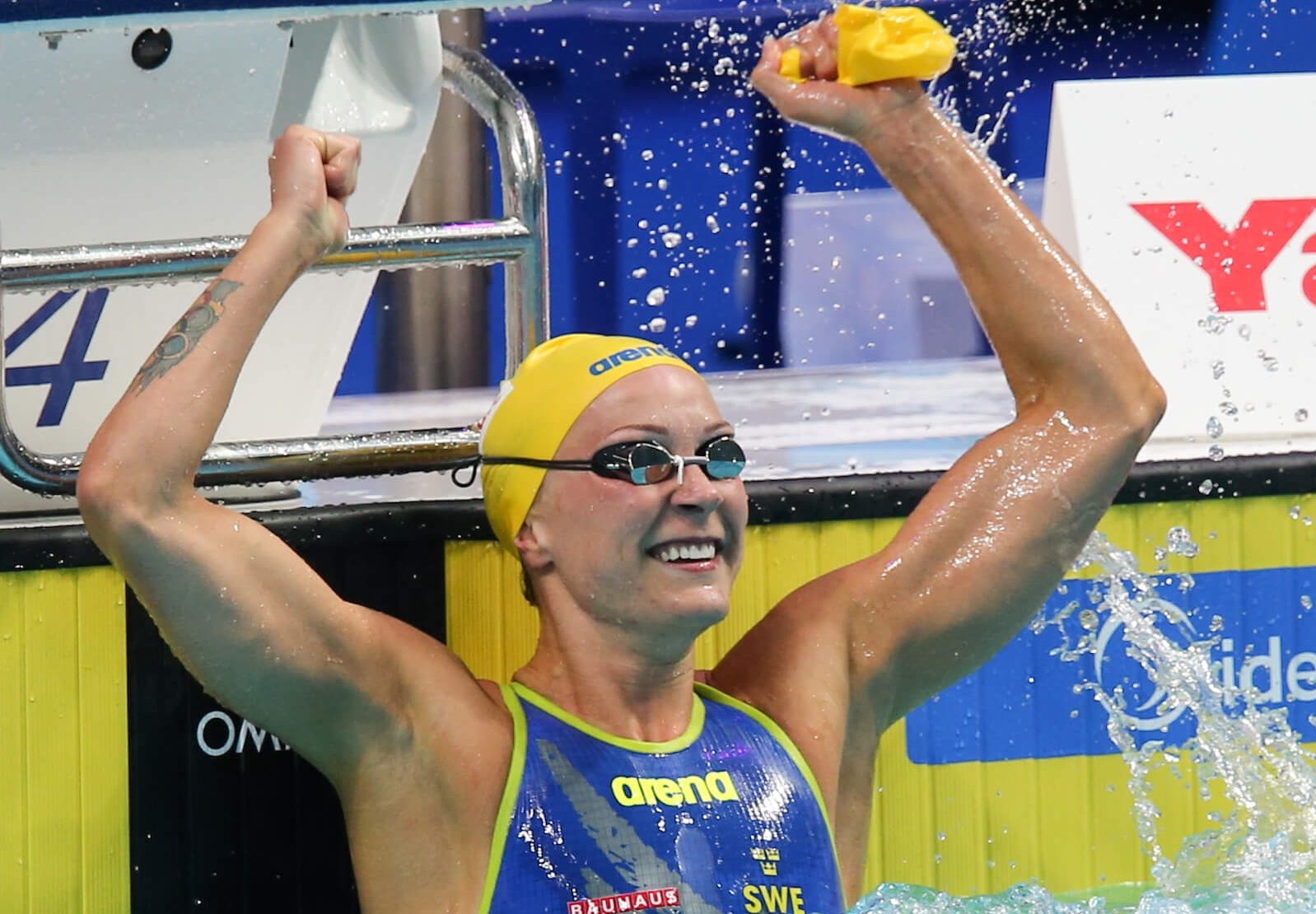 Сара Сьострьом спечели златото на 100 метра бътерфлай за жени