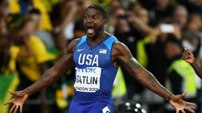 Световният шампион на 100 метра Джъстин Гатлин заяви че е