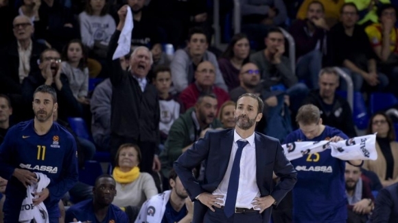 Наставникът на баскетболния тим на Барселона Сито Алонсо бе бесен