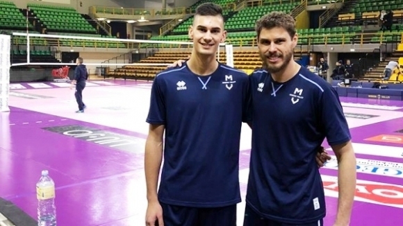 Българският волейболен талант Християн Димитров е на лагер с италианския