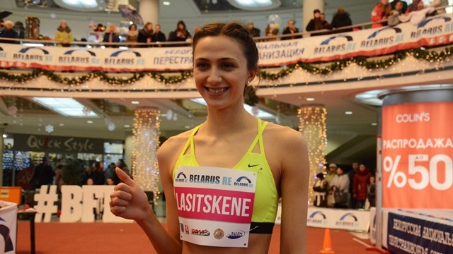 Световната шампионка в скока на височина от Лондон 2017 Мария