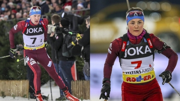Руските биатлонисти Екатерина Юрлова Перхт и Алексей Волков станаха победители в