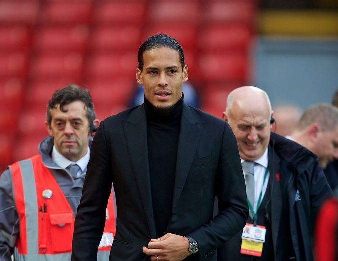 Рекордното попълнение Вирджил ван Дайк вече е в Ливърпул и