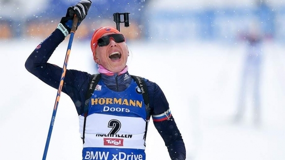 Двукратната олимпийска шампионка Анастасия Кузмина Словакия спечели спринта на 7 5