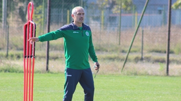Новият треньор на Верея Благомир Митрев заяви че не смята