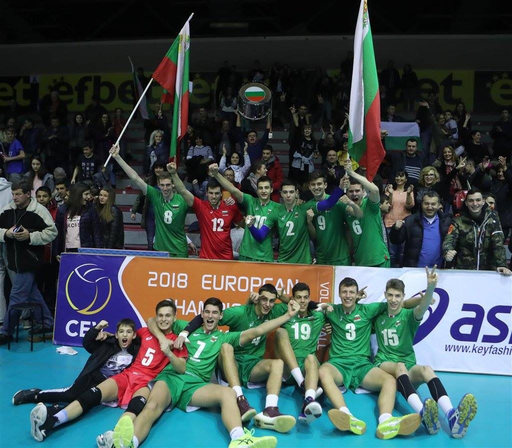 Националният тим на България за юноши под 18 години воден