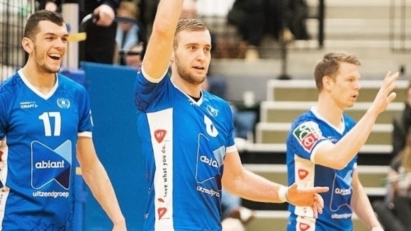 Трифон Лапков изигра отличен мач за Абиант Ликургус Грьонинген и