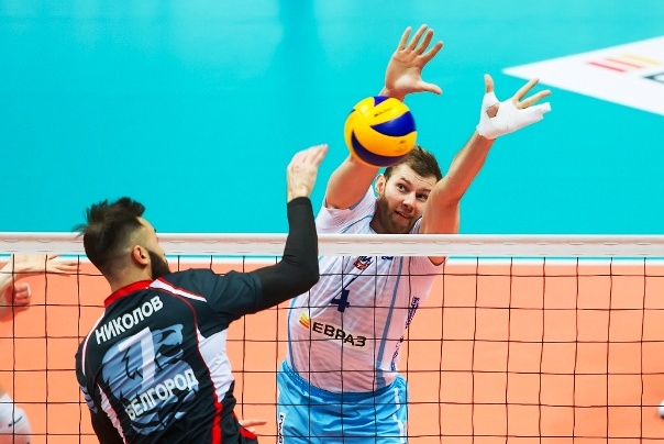 Волейболният гранд Белогорие Белгород където играе националът Николай Николов сдаде