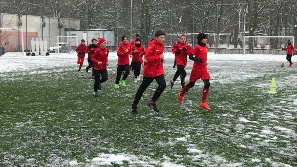 Всички юношески формации на ЦСКА-София започват подготовка за пролетния полусезон