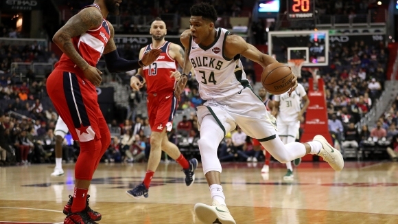 Милуоки победи със 104 95 домакина Вашингтон Янис Адетокумбо завърши