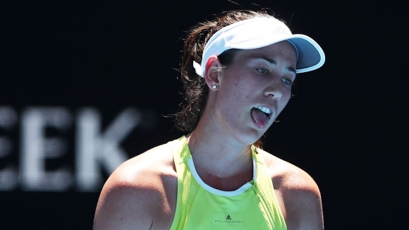 Гарбине Мугуруса изненадващо ранно напусна Откритото първенство на Австралия Поставената