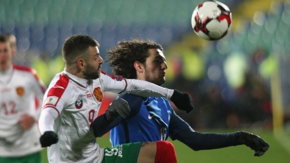 Националният отбор на България по футбол се изкачи с една