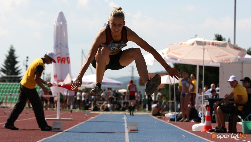 Българката Милена Миткова спечели надпреварата на скок дължина в четвъртото