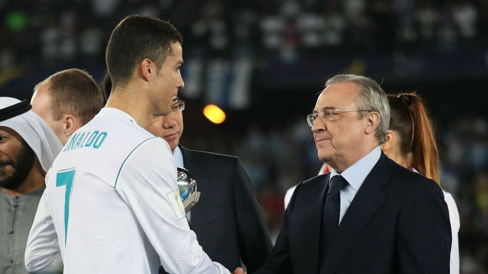 Президентът на Реал Мадрид Флорентино Перес е разочаровал Кристиано Роналдо