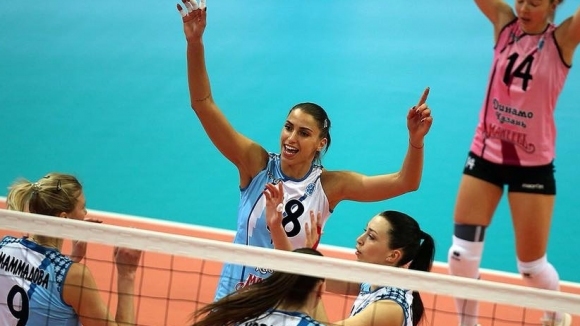 Националката Елица Василева и нейният Динамо Казан постигнаха 14 та победа