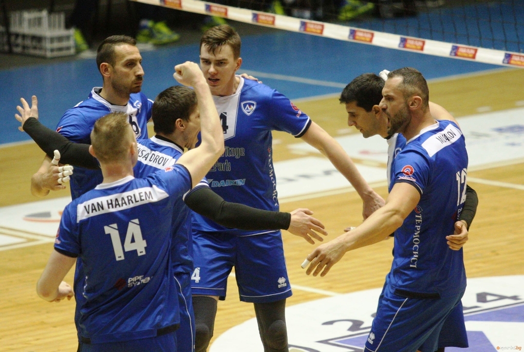 Волейболният отбор на Левски постигна невероятна 9 а победа в Суперлигата