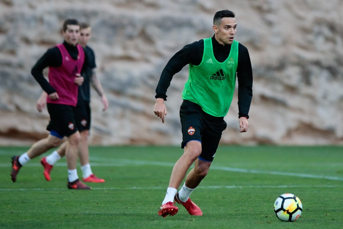 Българският национал Георги Миланов поднови тренировки с ЦСКА Москва след