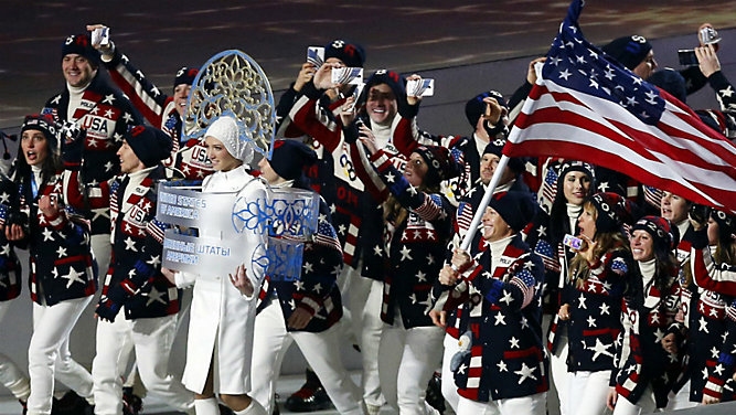 САЩ ще изпрати рекордните 242 спортисти на зимните олимпийски игри