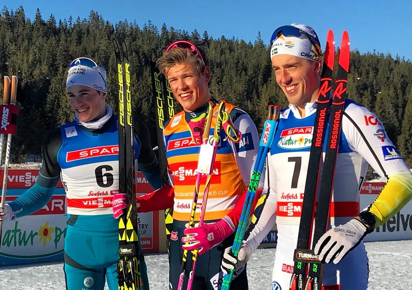 Властелинът в мъжкото ски бягане Йоханес Клаебо записа девета победа за