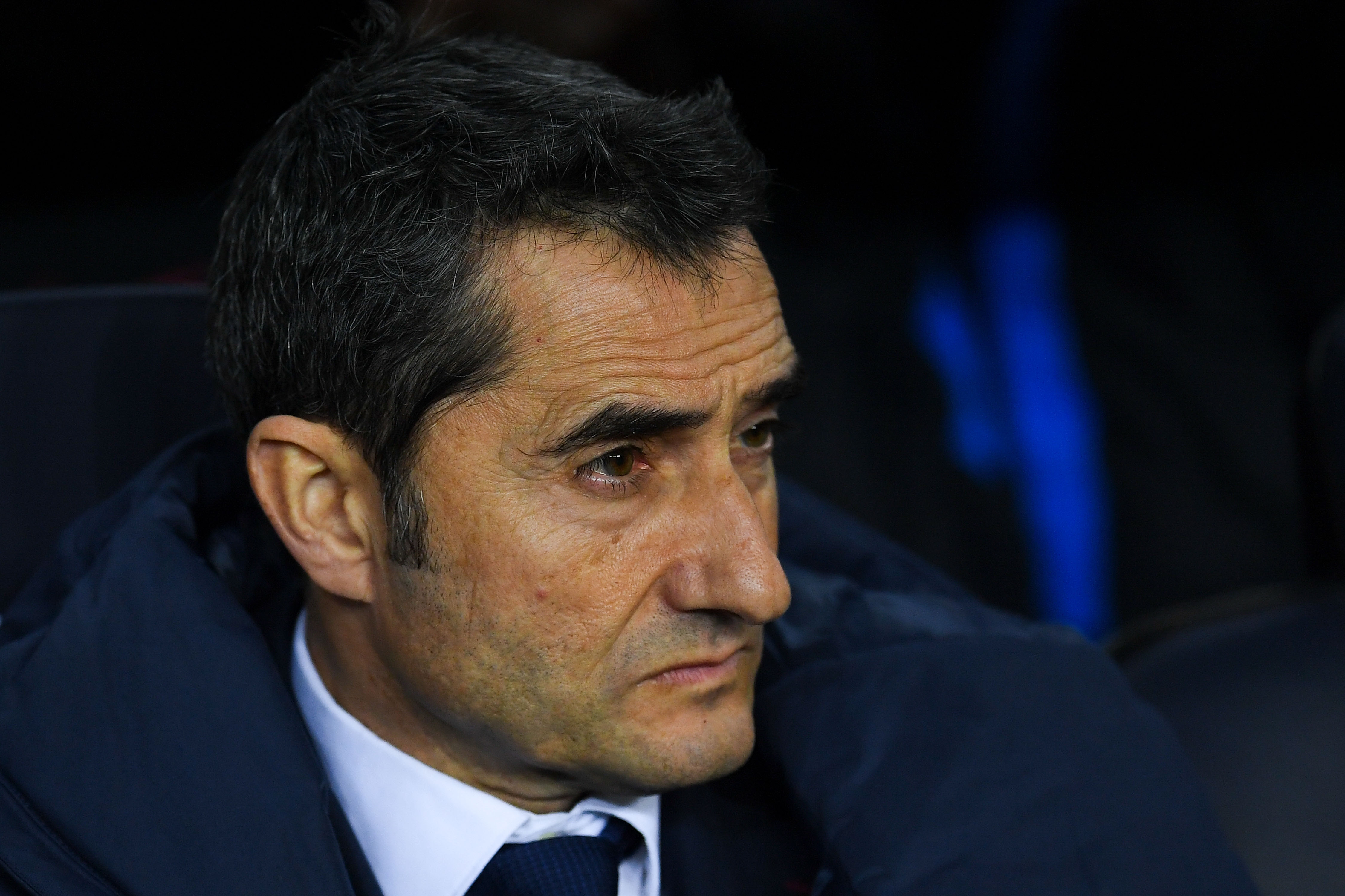 Треньорът на Барселона Ернесто Валверде коментира спорната ситуация в края