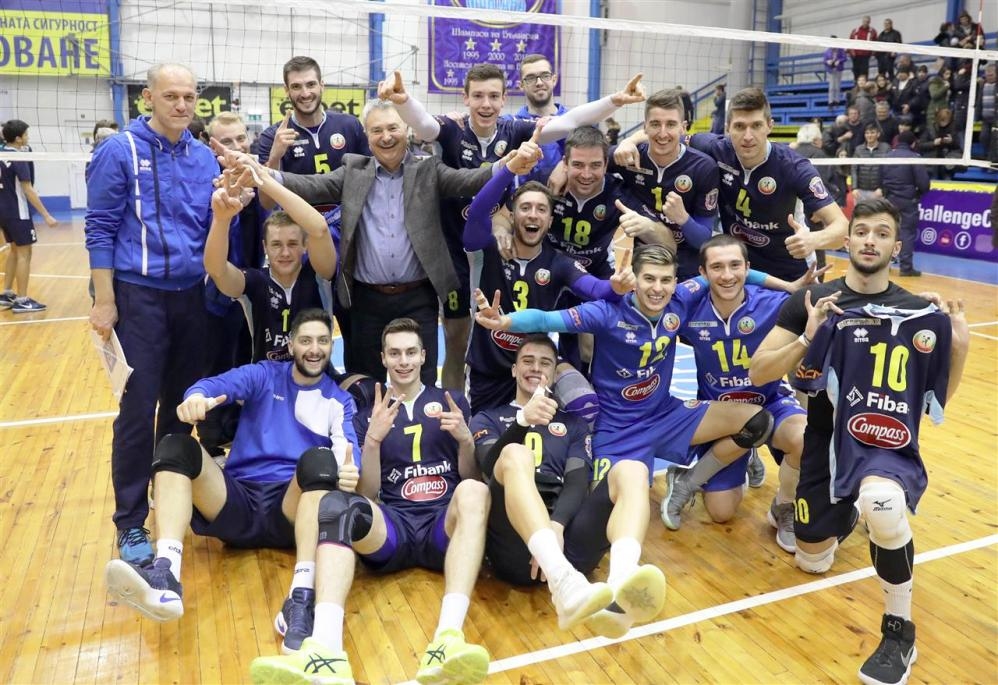 Волейболният отбор на Монтана продължава да пише история в Европа