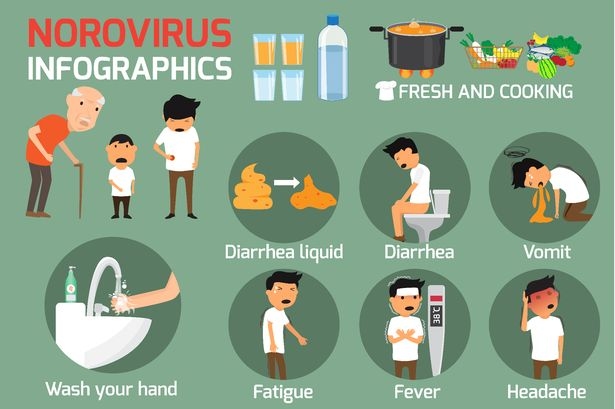 Броят на диагностицираните и подложени на лечение срещу норовирус скочи