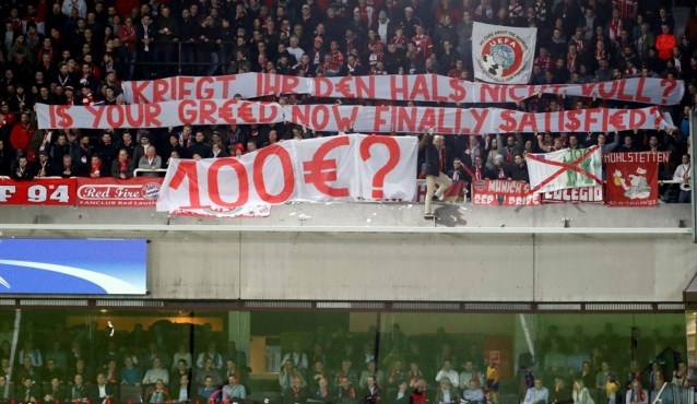 УЕФА задължи Андерлехт да компенсира феновете на Байерн Мюнхен с