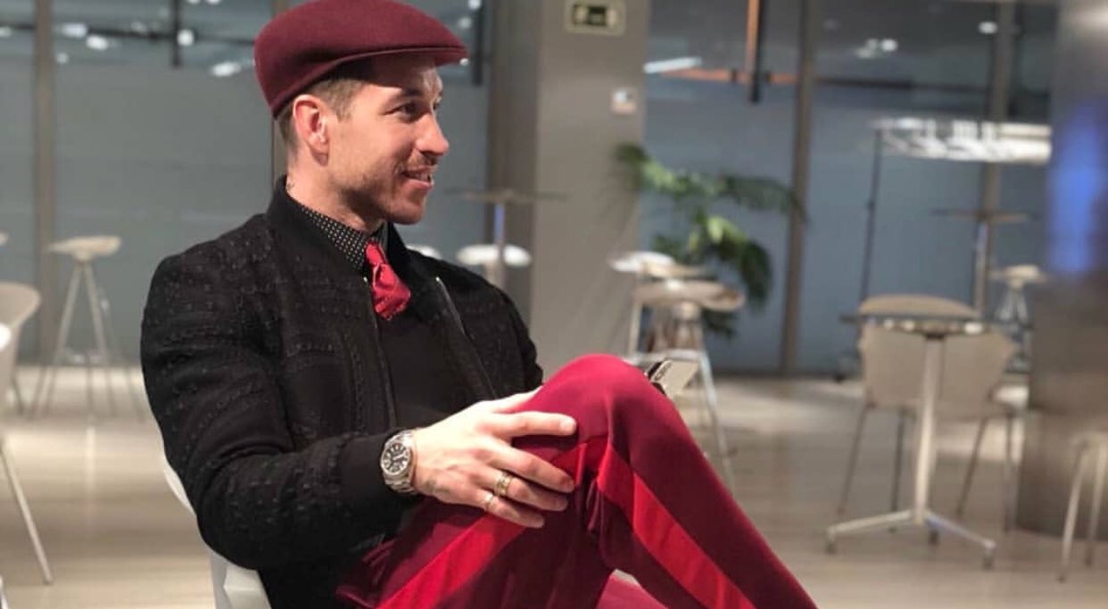 Капитанът на Реал Мадрид Серхио Рамос се появи в ярко