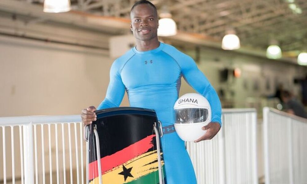 Ганайският състезател по скелетон Акваси Фримпонг си поставя високи цели
