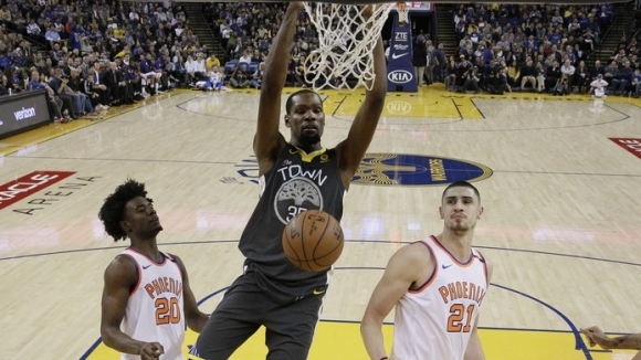 Шампионът в НБА и водач в Западната дивизия Голдън Стейт