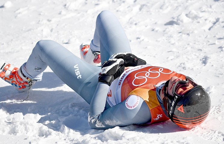 Руският скиор алпиец Павел Трихичев който във вторник падна по време