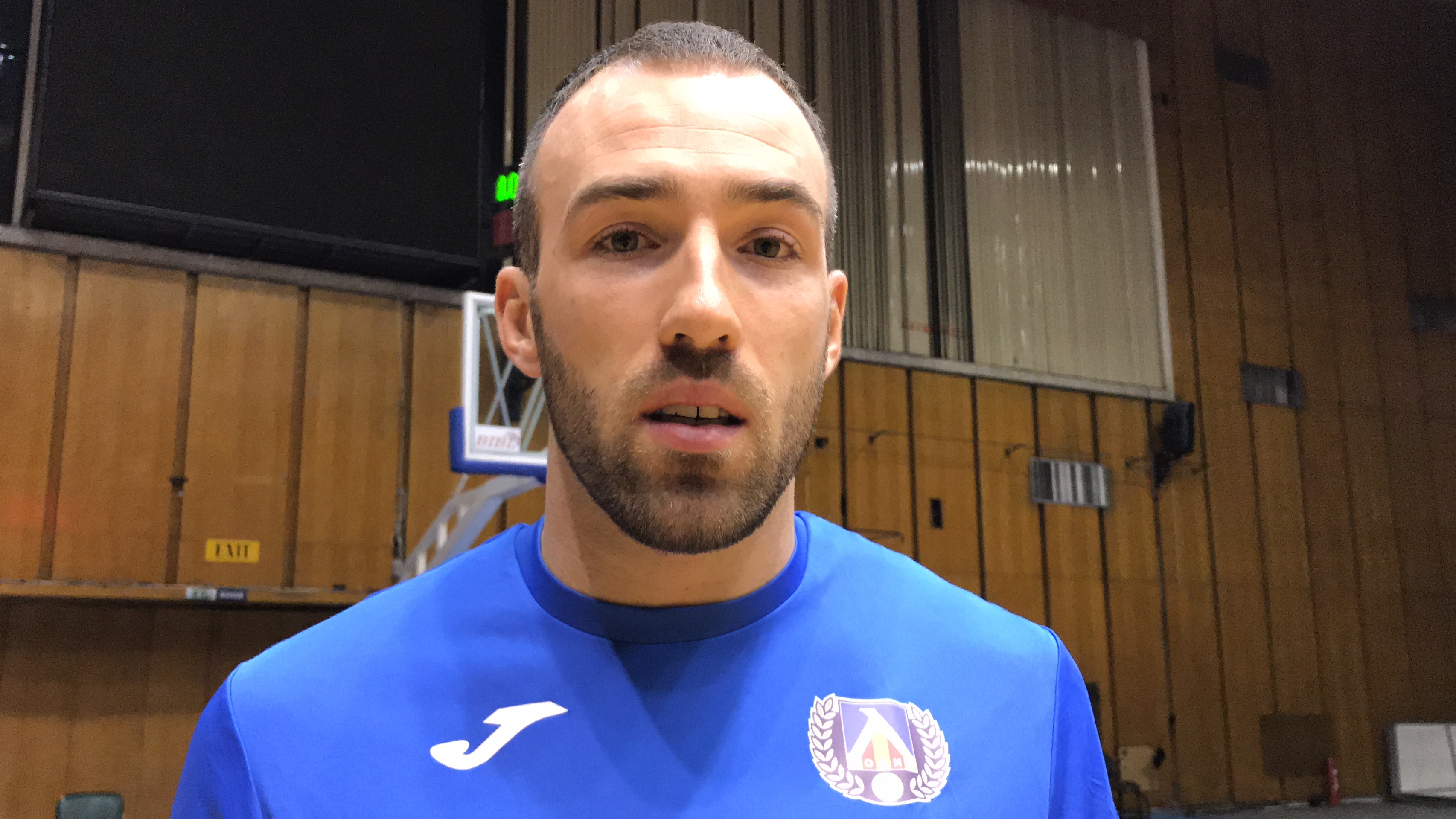 Баскетболистът на Левски Лукойл Асен Великов даде интервю за клубния