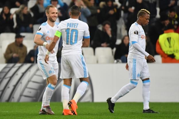 Олимпик Марсилия докосва осминафиналите в турнира Лига Европа след като