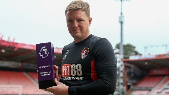 Наставникът на Борнемут Еди Хау бе избран за Мениджър на