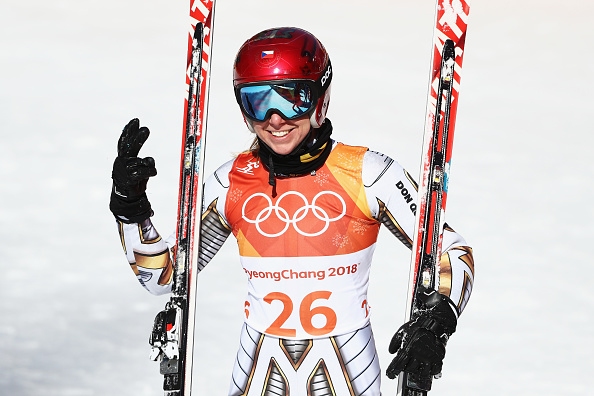 Чехкинята Естер Ледецка е новата олимпийска шампионка в дисциплината супергигантски
